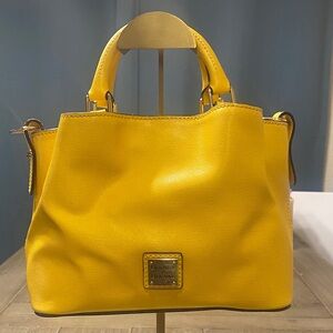 Dooney & Bourke Vibrant Yellow “Barlow” Handbag.